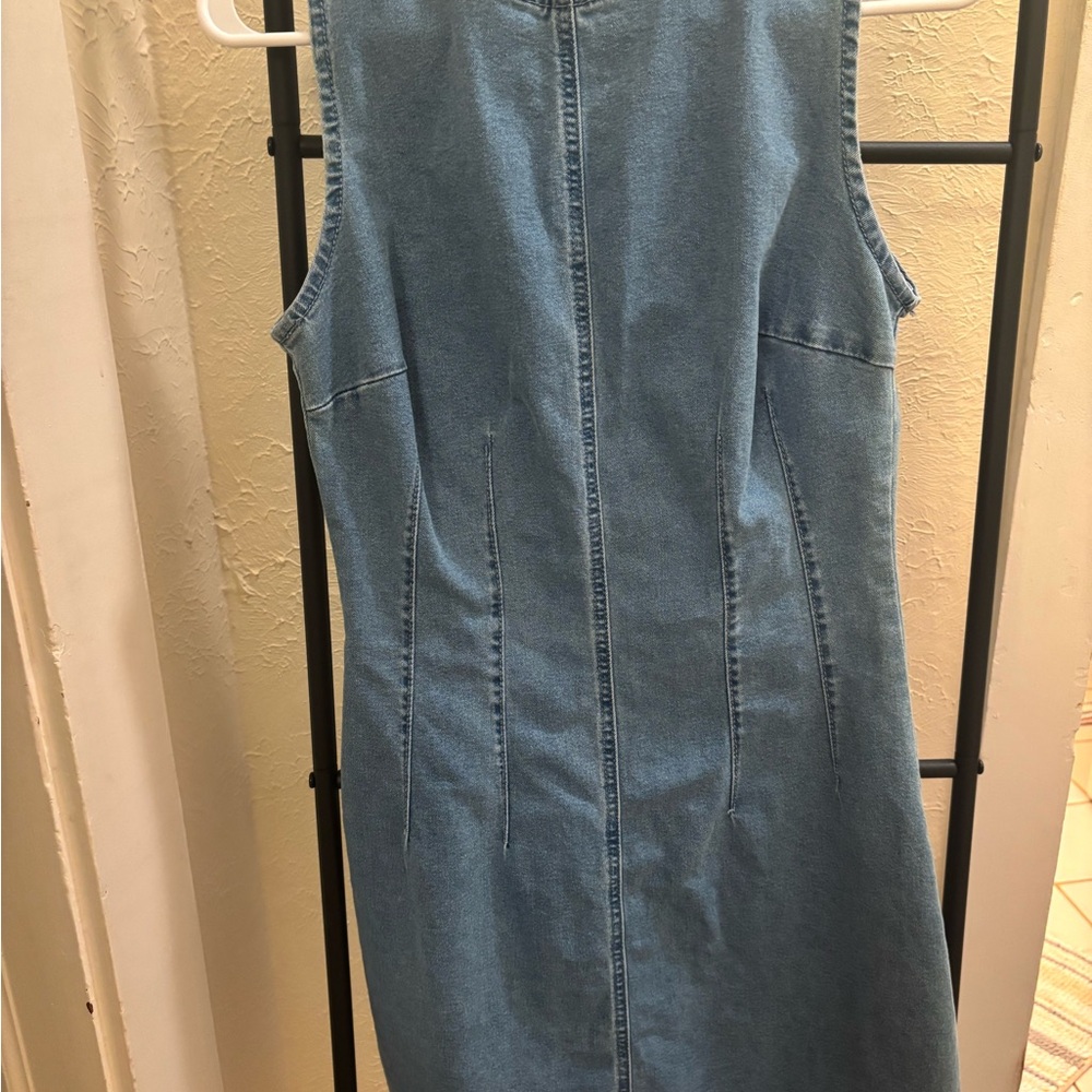Denim Blue Mini Dress